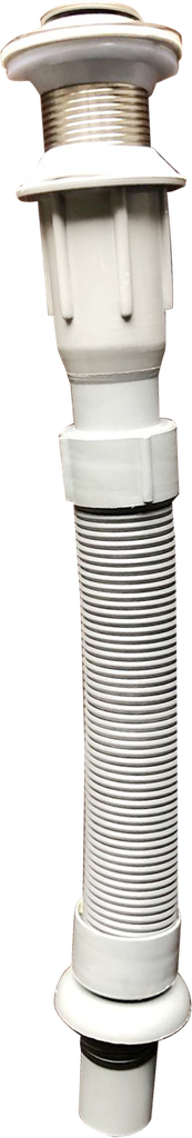 SIF-0220 Desagüe 1 1/4" Tipo Push con sifon flexible para Lavamanos Cromado